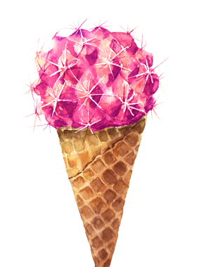 Flower  Ice Cream